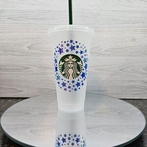 Starbucks Iridescent Stars Tumbler / To Go Cup